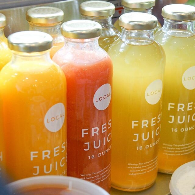 Back in action today!!! Take a stroll, stretch those legs, fill those lungs with some fresh air, and get that belly filled with delicious coffee, juice, pastries, and breakfast goodies.